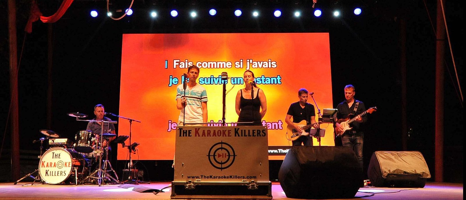 Karaoke Live avec Musicien Groupe de Musique The Karaoke Killers
